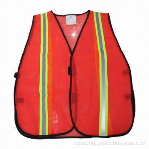 Hivis Safety Vest with Reflective Tape